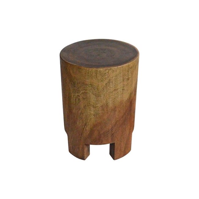 Round Suar Side Table 40 - Image 2