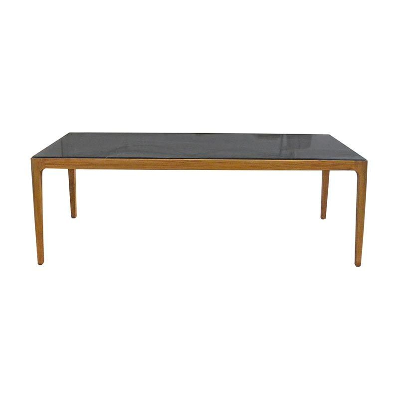 New York Dining Table with White Marble Top