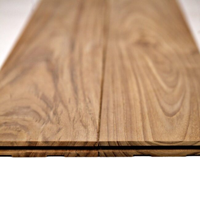Solid Teak Wood Parquet 5x30x1.5 cm - Image 2