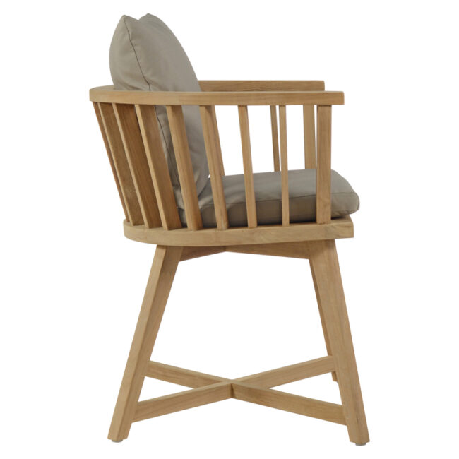 Gray Dining Chair - Image 3